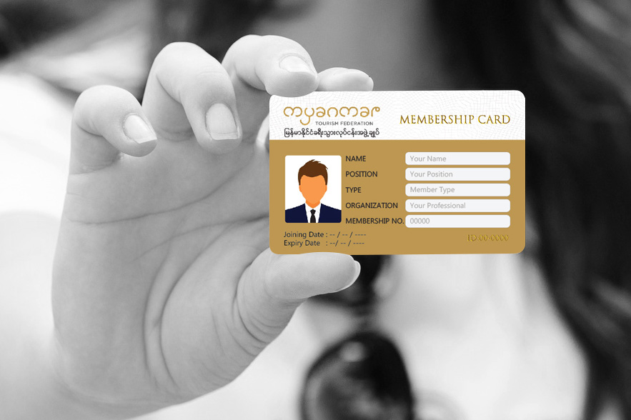ID card holding _b&w